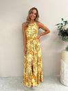 Babylon Print Maxi - Yellow