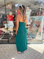 Miranda Strapless Dress - Green