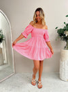 Mango Mini Dress - Pink