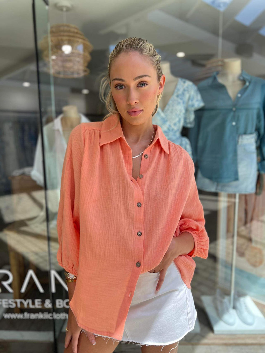 Montaine Shirt - Orange