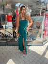 Miranda Strapless Dress - Green