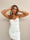 Oberoi Dress - White