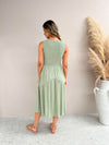 Ochre Dress - Green