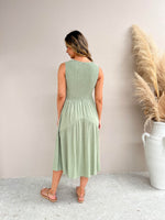 Ochre Dress - Green