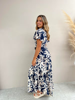 Palm Wrap Dress