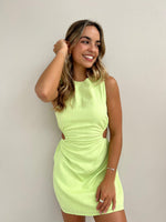 Farrow Mini Dress - Lime