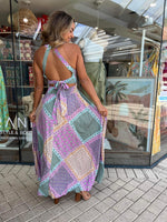 Babylon Print Maxi - Purple