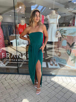 Miranda Strapless Dress - Green