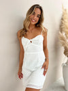 Oberoi Dress - White