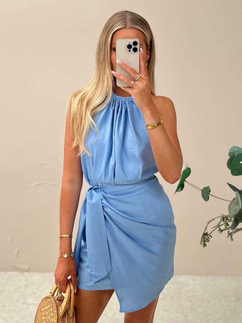 Zamia Dress - Blue