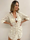 Sun Border Dress
