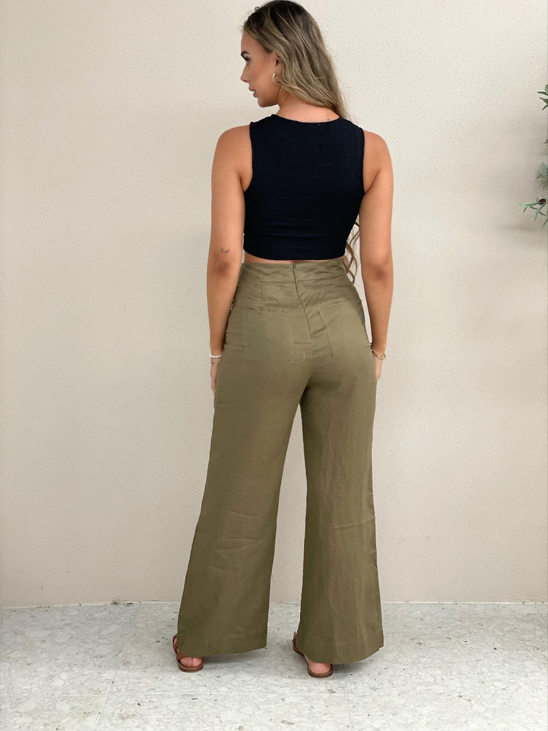 Aria Linen Pant