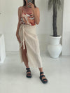 Lolli Wrap Skirt - Natural
