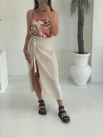 Lolli Wrap Skirt - Natural