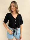 Tigeress Top - Black