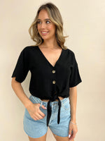 Tigeress Top - Black