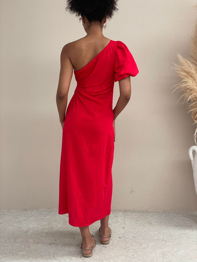 In time Dress - Red