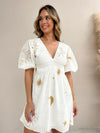 White Star Mini Dress