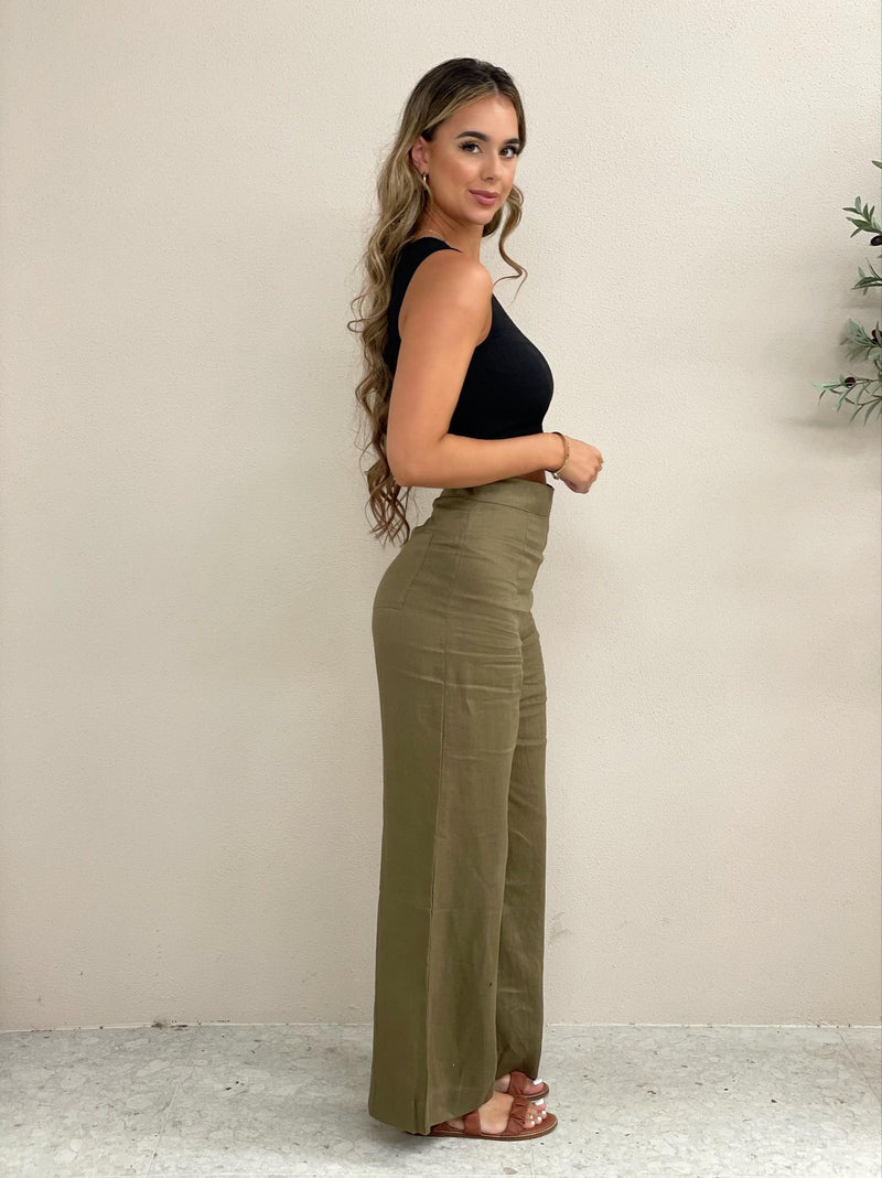Aria Linen Pant