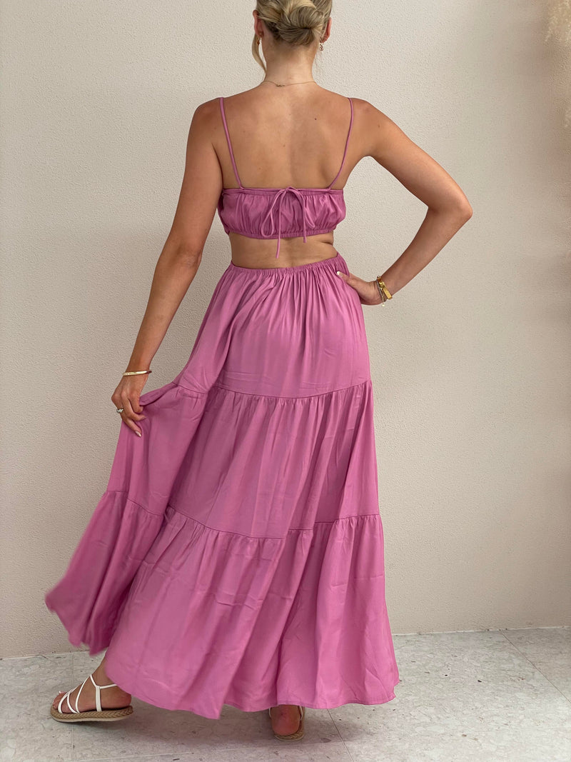 Colombia Midi Dress - Orchard