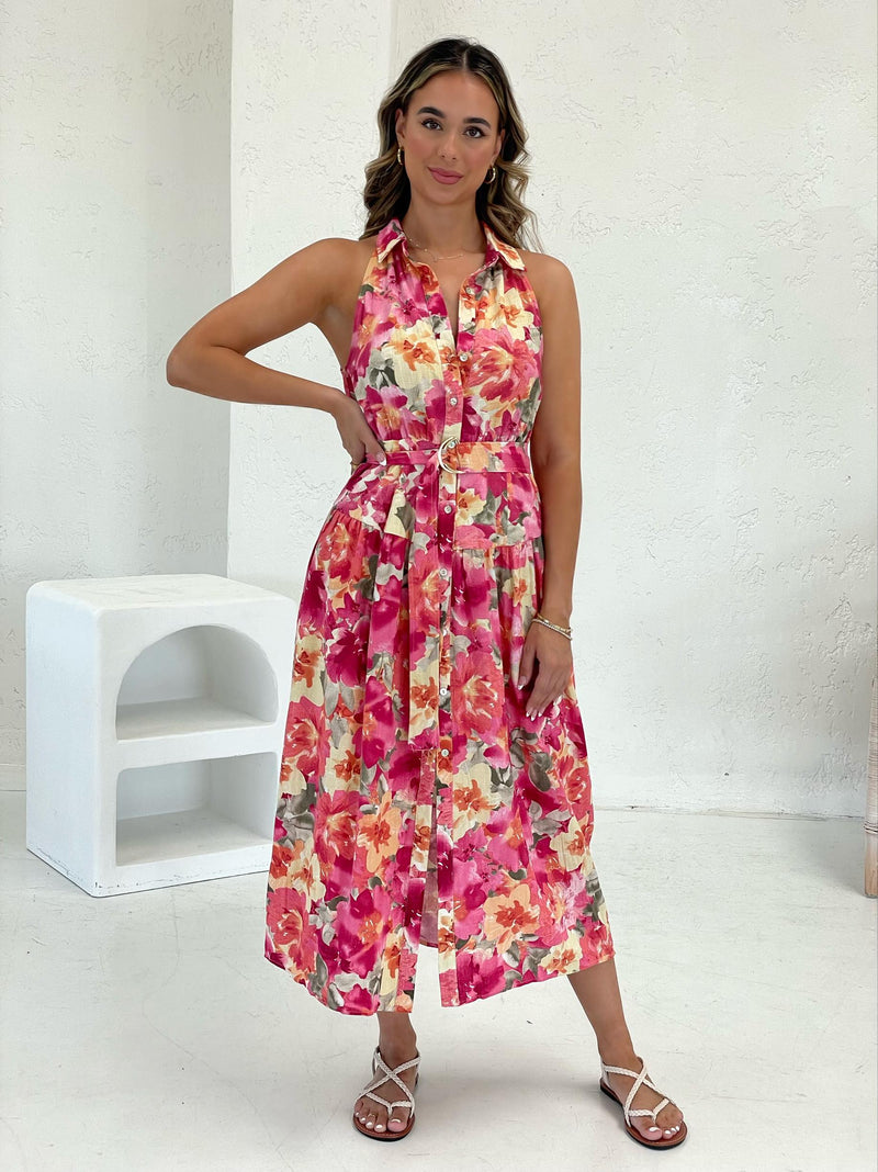 Alannah Belted Dress