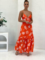 Erika Maxi Dress - Orange