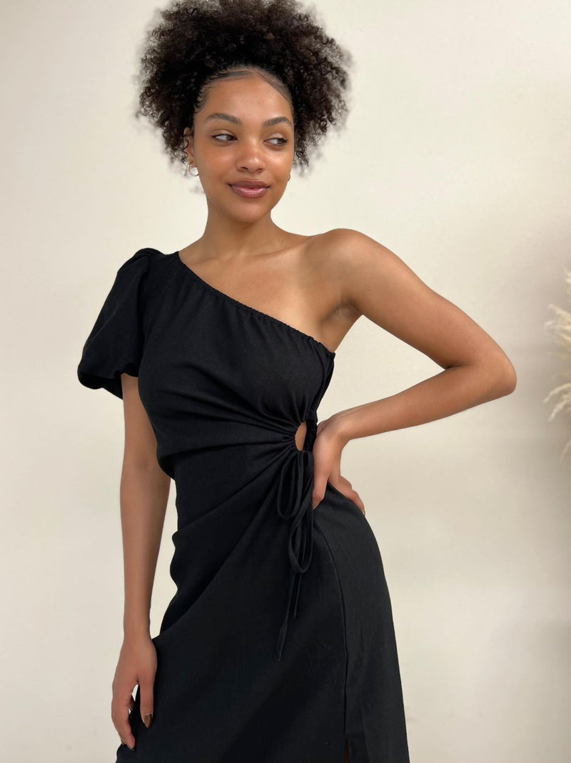 In time Dress - Black
