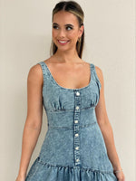 Rayla Maxi Denim Dress