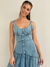 Rayla Maxi Denim Dress