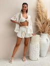Aztec Greek Set - Tan