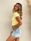 kellan Crop - Lemon