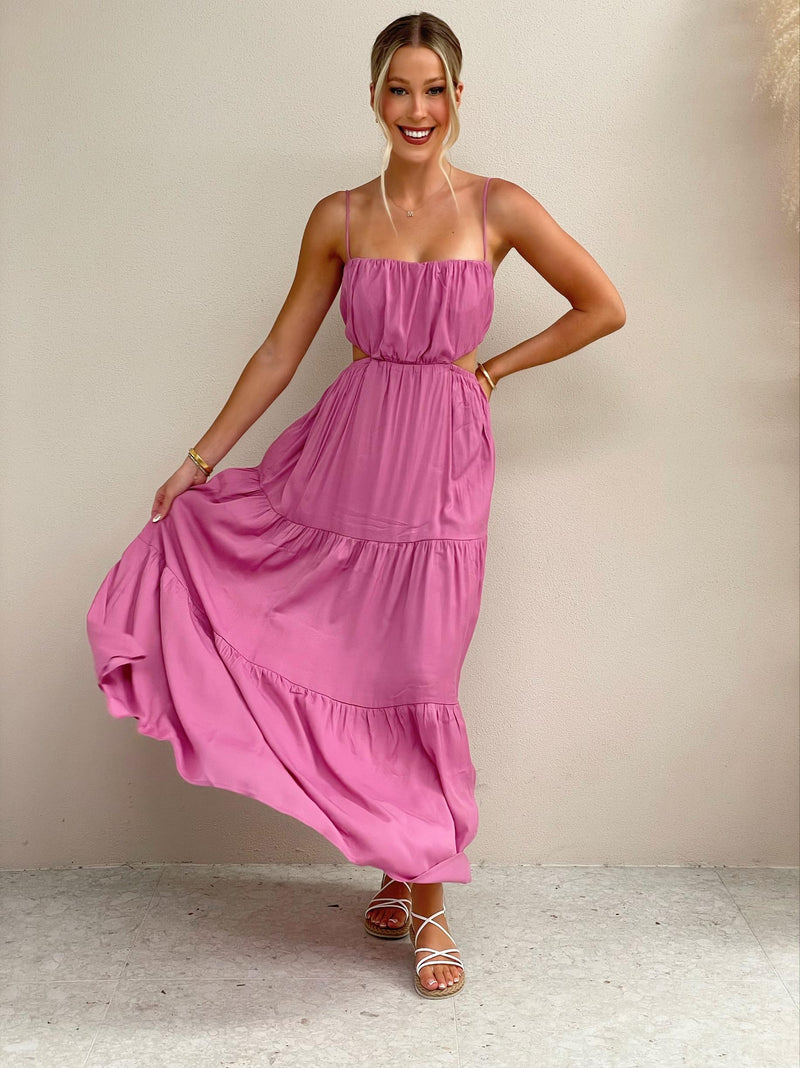 Colombia Midi Dress - Orchard