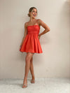 Capina Dress- Red