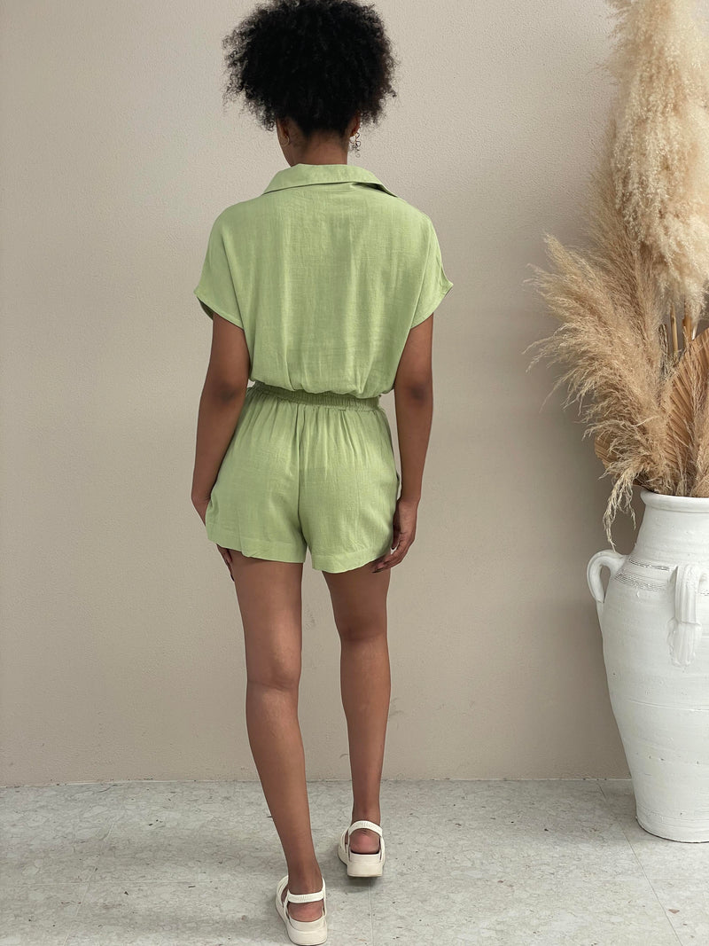 Xalia Top - Lime