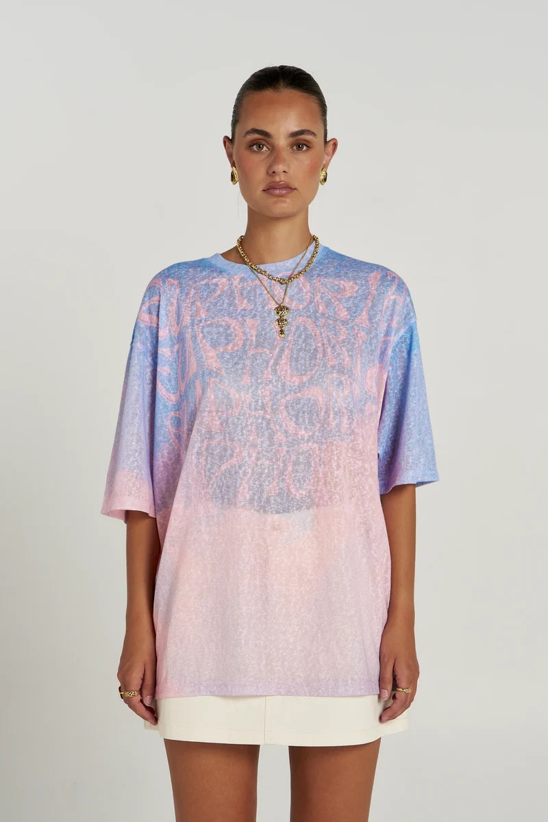 SUMMI SUMMI EUPHORIA TEE- PASTEL
