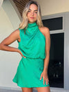 Belindar Mini Dress - Green