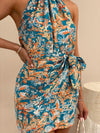 Zamia Dress - Orange Floral