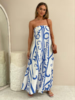Tropicale Maxi Dress - Blue