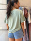 COSTIERA RELAXED TEE - SAGE