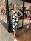 SEBASTIAN DRESS - BLACK FLORAL
