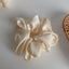 MEKHI HAIR SCRUNCHIE - OFF WHITE