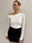 Sidelines L/S Top - White