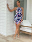 Zamia Dress - Purple Floral