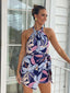 Zamia Dress - Purple Floral