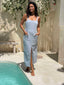A LUCA DRESS  - SEAFOAM