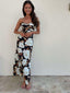 Chandler Maxi - Black Floral