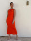HOLIDAY MODE DRESS - ORANGE