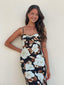 Chandler Maxi - Black Floral