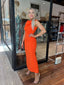 HOLIDAY MODE DRESS - ORANGE