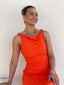 HOLIDAY MODE DRESS - ORANGE